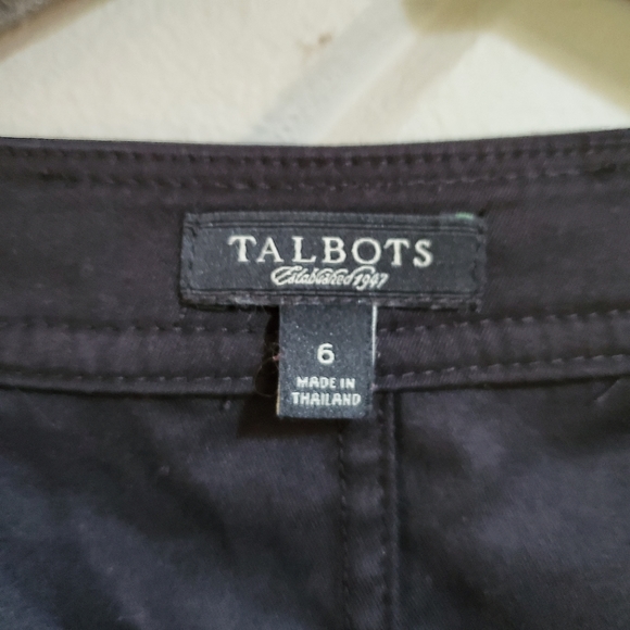 Talbots Ruffle Button Down Sleeveless Dress Tie - Picture 4 of 7